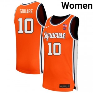 Ibrahim Souare Syracuse Orange Replica Women's #10 College Basketball Jerseys - Orange 169421-497