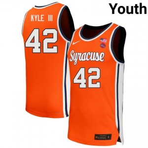 William Kyle III Orange College Basketball #42 Youth NCAA Jersey - Orange 693009-995